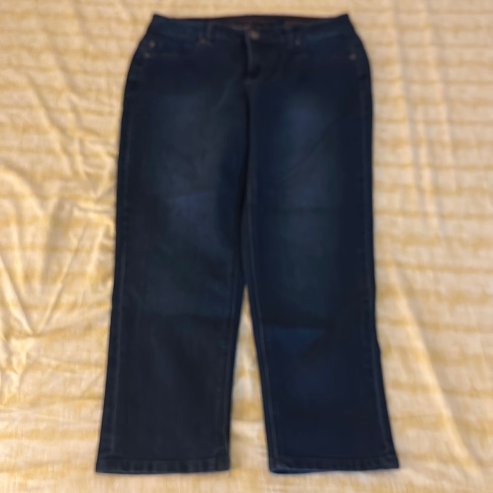 Liverpool Jean Company Michelle Capri Baggy Jeans